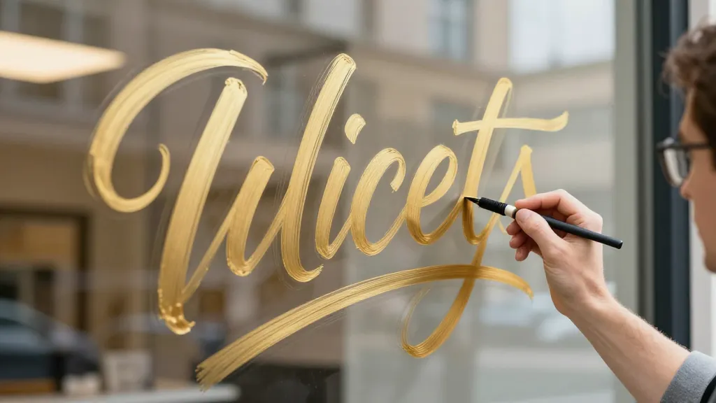 Beschriftungen und Schriften Bregenz